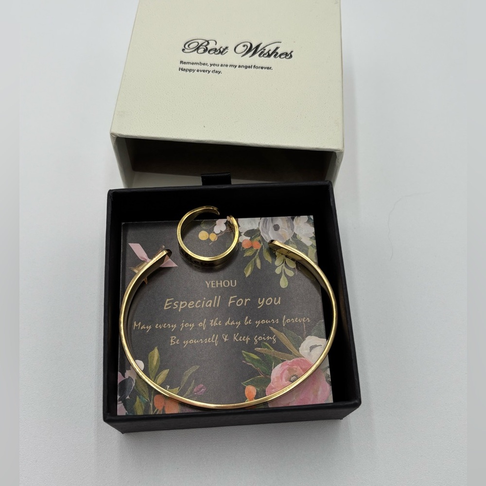 Best Wishes Ring And Cuff Gift Believe In You As‎ I Do